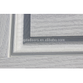 Fangda high quality wood grain grp fiberglass exterior door entry door design